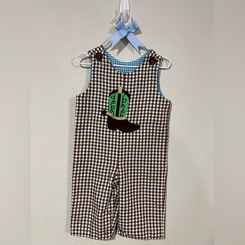 Reversible overalls 12m by Kelly’s Kids